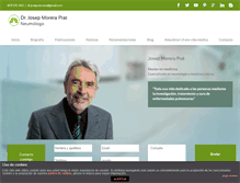 Tablet Screenshot of drjosepmorera.com